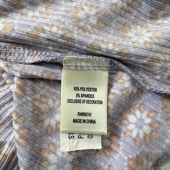 Self Esteem Floral Set of 2 Tank/Skirt Sets Size M (7-8) NWT - Picture 7 of 13